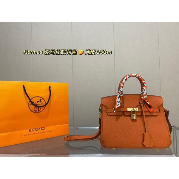 Eternal Classic Hermes Craie Bag Original Cowhide Customized and Freely Matched Factory Direct Sales Free Shipping