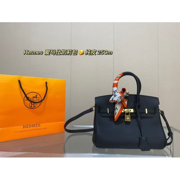 Eternal Classic Hermes Craie Bag Original Cowhide Customized and Freely Matched Factory Direct Sales Free Shipping