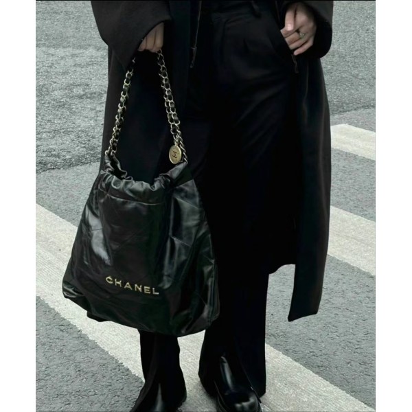 Chanel Chain Garbage Bag Shopping Bag Original Hardware Essential for Everyone Exquisite Women's Bag Original Hardware