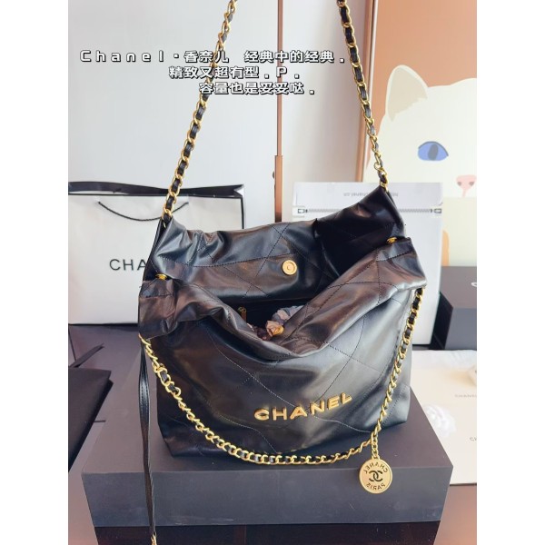 Chanel Chain Garbage Bag Shopping Bag Original Hardware Essential for Everyone Exquisite Women's Bag Original Hardware