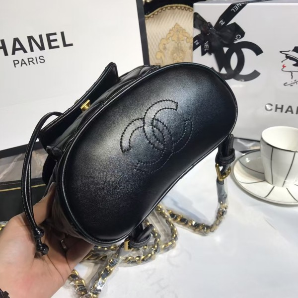 Chanel Backpack Immortal Bucket Bag Can Be Slanted or Single Shouldered, Compact and Practical