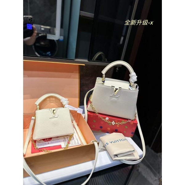 Light Luxury Brand LV Capucines Handbags for Women Factory Direct Sales Free Shipping