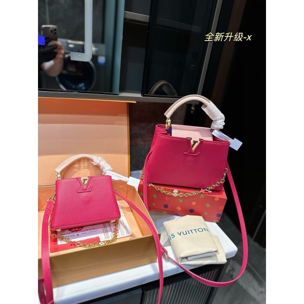 Light Luxury Brand LV Capucines Handbags for Women Factory Direct Sales Free Shipping