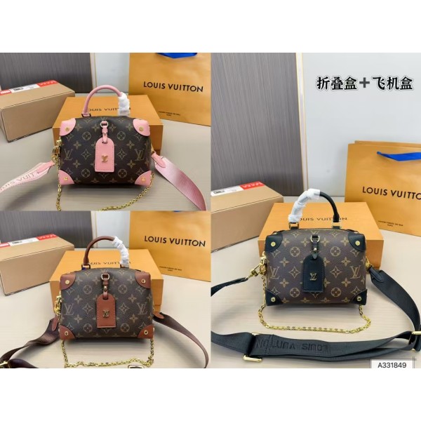 Luxury brand LV PETITE MALLE SOUPLE handbag classic versatile bag factory direct sales 