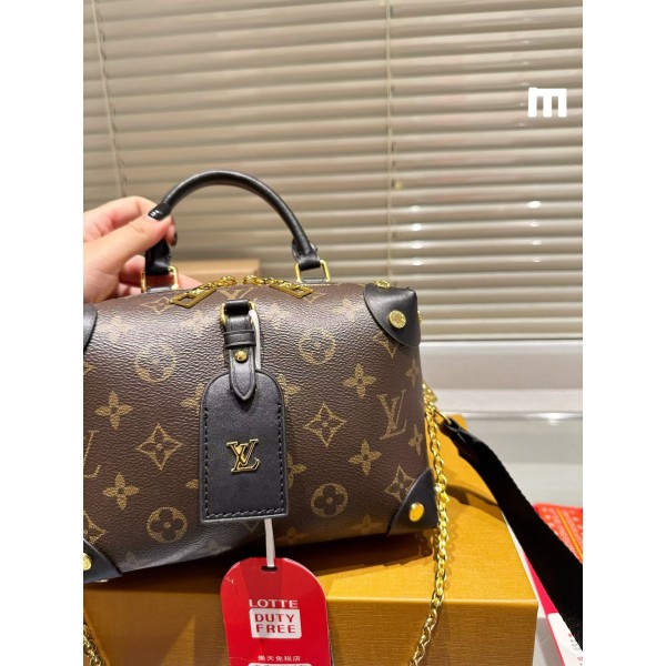 Luxury brand LV PETITE MALLE SOUPLE handbag classic versatile bag factory direct sales