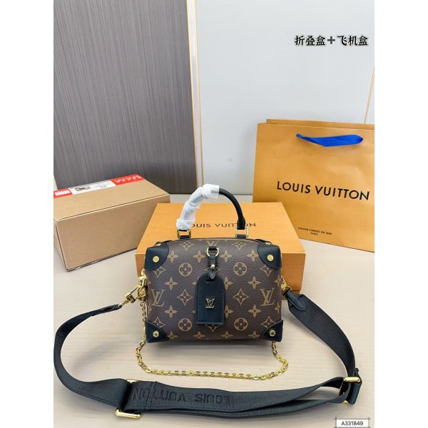 Luxury brand LV PETITE MALLE SOUPLE handbag classic versatile bag factory direct sales