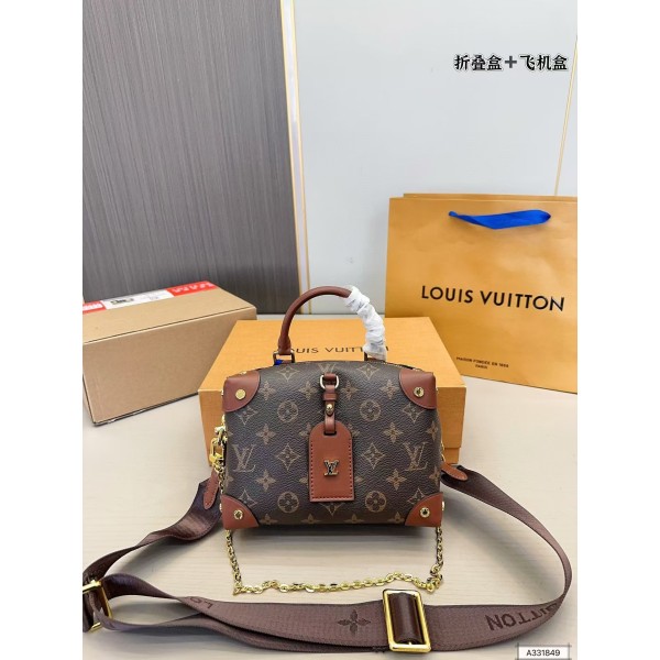 Luxury brand LV PETITE MALLE SOUPLE handbag classic versatile bag factory direct sales