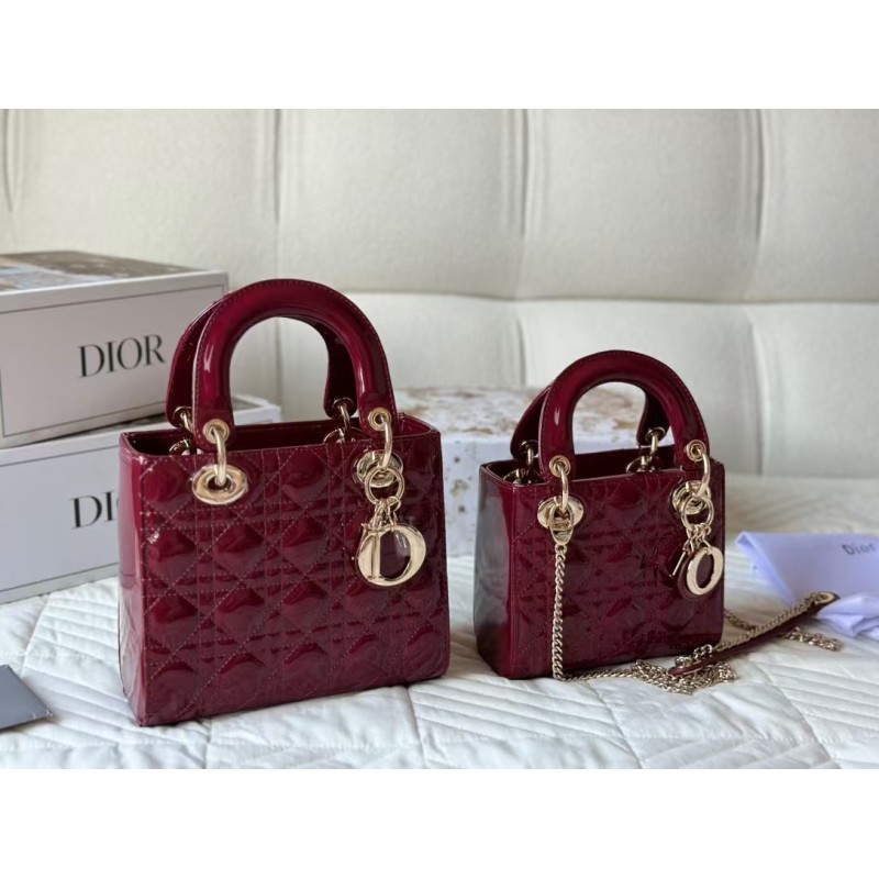 Light Luxury Brand Dior Lady Bag Full Set of Packaging Factory Direct Sales Free Shipping