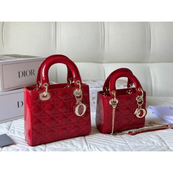 Light Luxury Brand Dior Lady Bag Full Set of Packaging Factory Direct Sales Free Shipping