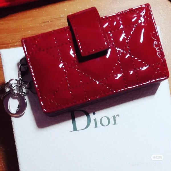 Classic Brand Dior Wallet Sheepskin for Women Large Capacity Change Card Bag Factory Direct Sales Free Shipping