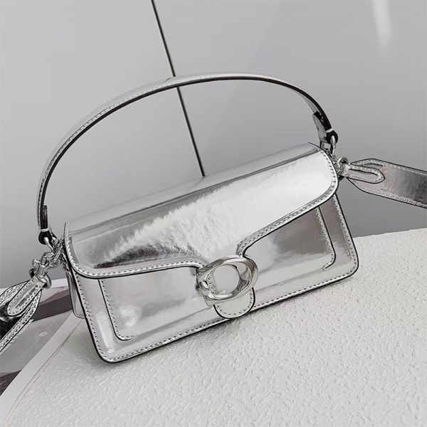 Luxury brand Coach Silver Hand Underarm Bag Vintage Tabby Factory Direct Sales Free Shipping