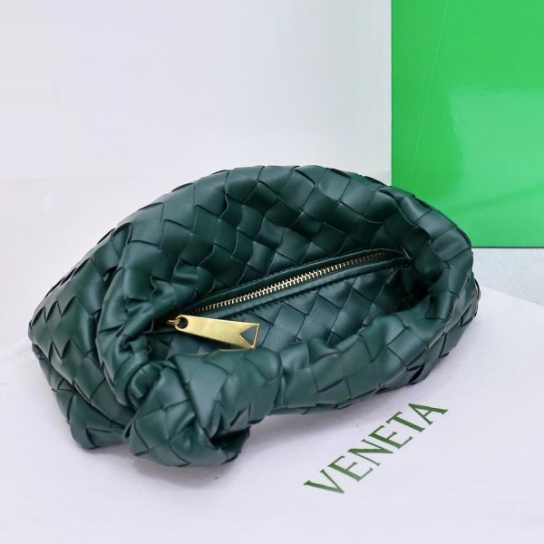 New Woven BV Small Horn Bag Knotted Clutch Small and Light To Use Generous High Version Factory Direct Sales Free Shipping 