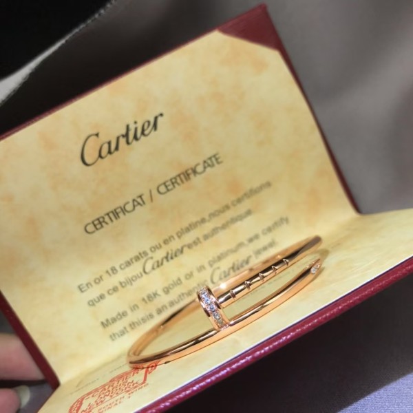 Light Luxury Brand Cartier New Narrow Version Slim Nail Bracelet Factory Direct Sales Free Shipping