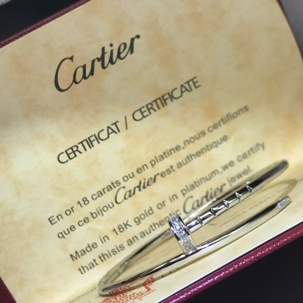 Light Luxury Brand Cartier New Narrow Version Slim Nail Bracelet Factory Direct Sales Free Shipping