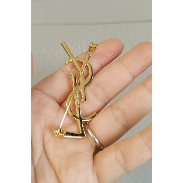 Light Luxury Brand YSL Classic Brooch Factory Direct Sales Free Shipping 