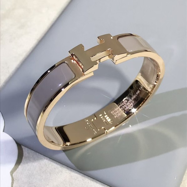 Luxury brand Hermes H enamel bracelet factory direct sales with free shipping