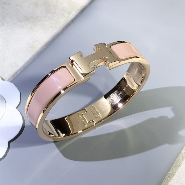 Luxury brand Hermes H enamel bracelet factory direct sales with free shipping