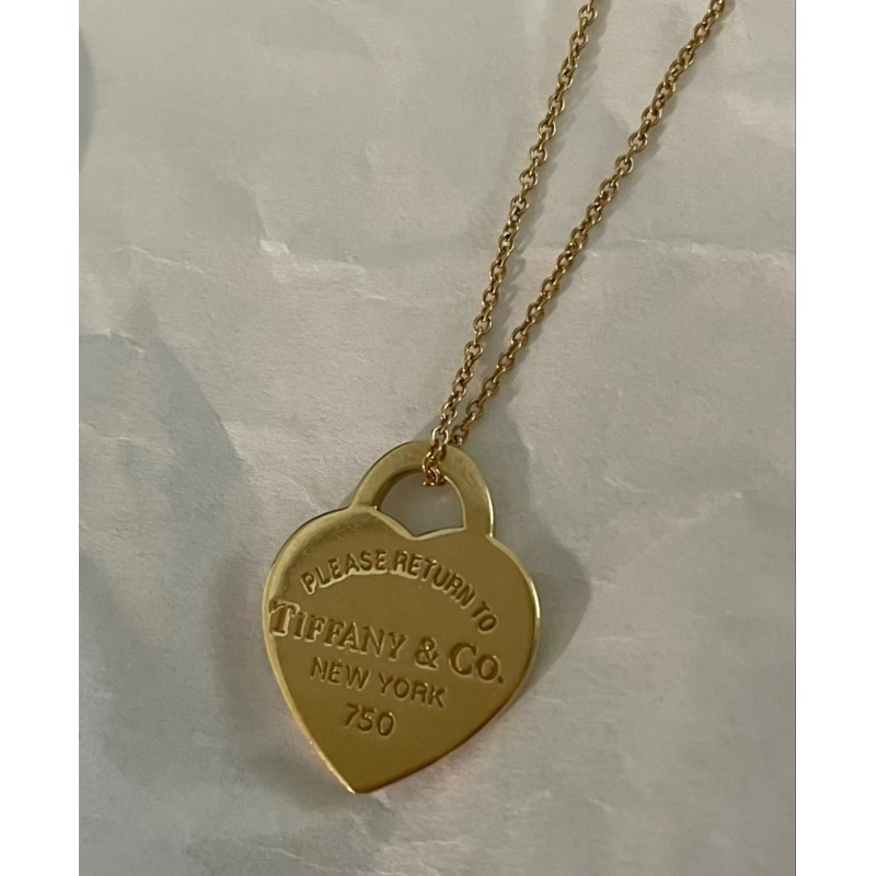 Classic brand Tiffany heart necklace factory direct sales free shipping